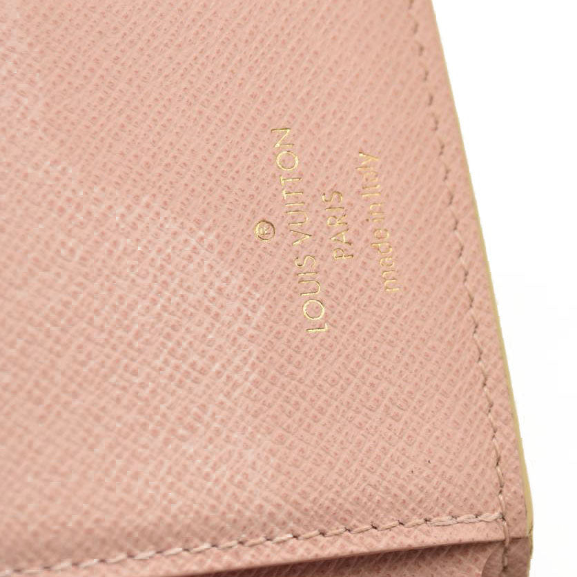 Louis Vuitton  Damier Azur Victorine Wallet Rose Ballerine FH5119