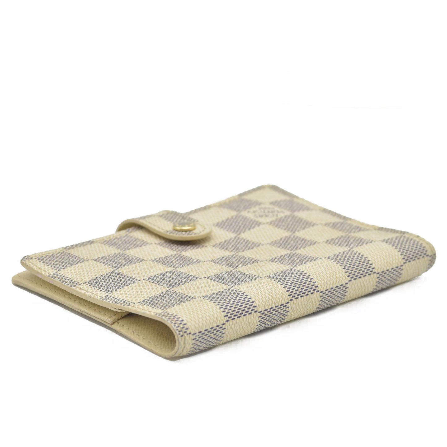 $505 2006 Louis Vuitton Damier Azur Small Ring Agenda Cover CONSIGNMENT CA1006