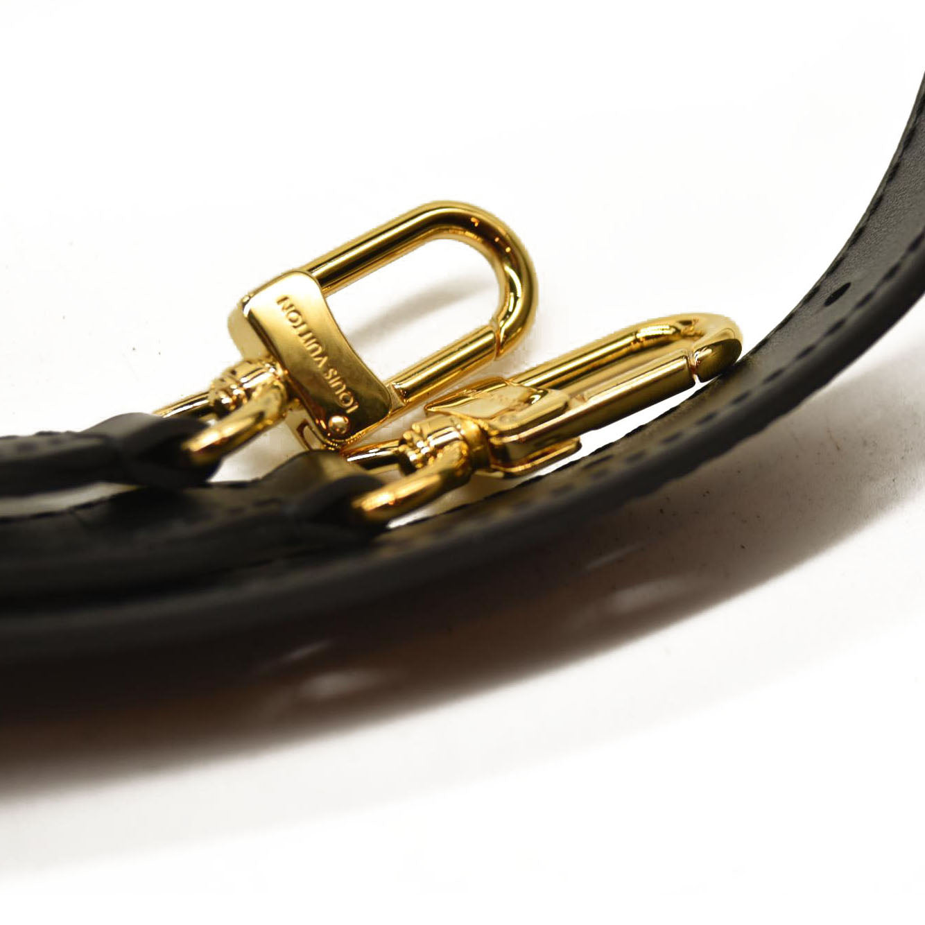 LOUIS VUITTON Damier Ebene Valisette Souple BB Black