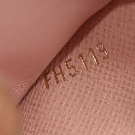 Louis Vuitton  Damier Azur Victorine Wallet Rose Ballerine FH5119