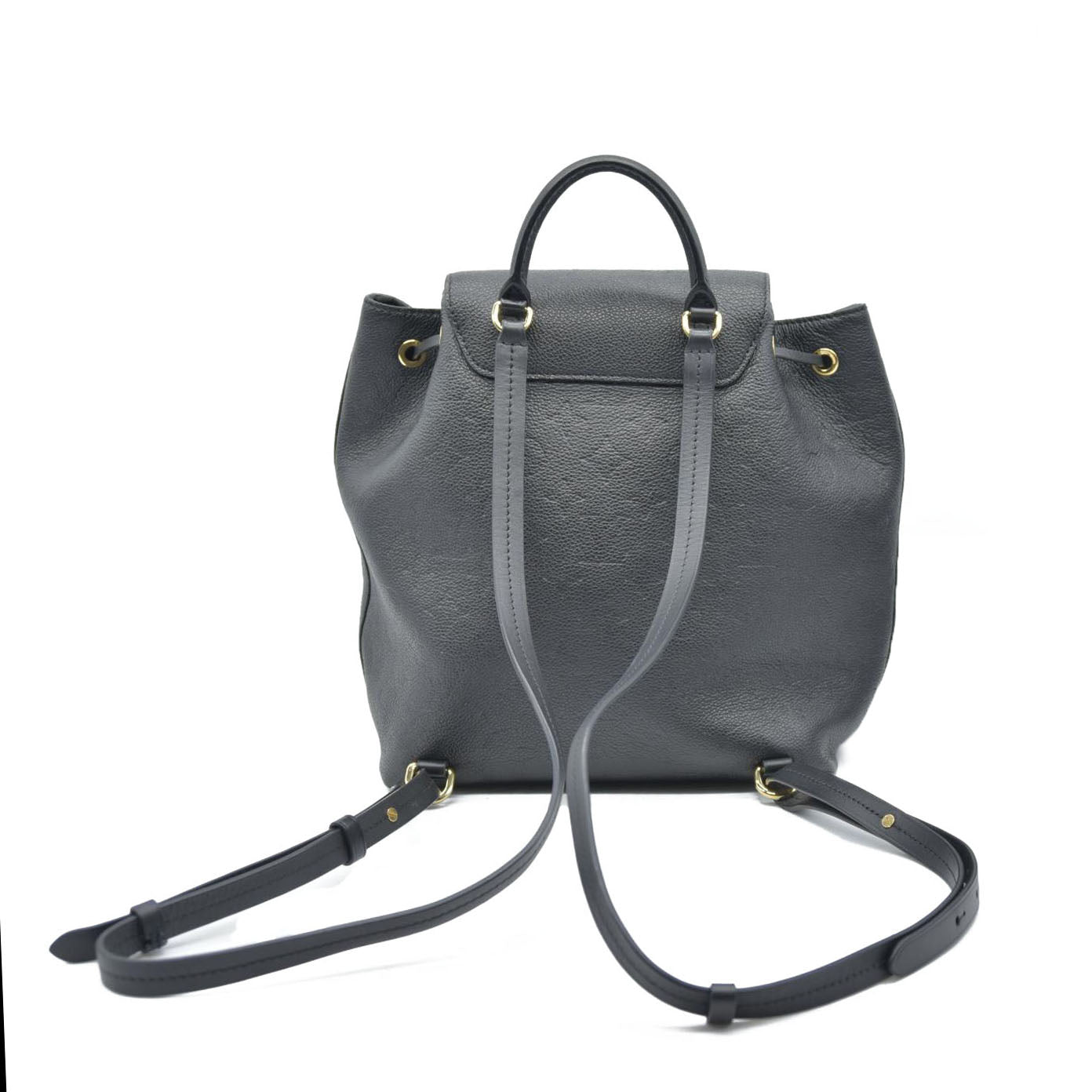 $2980 Louis Vuitton  Empreinte Montsouris NM Backpack Black Noir