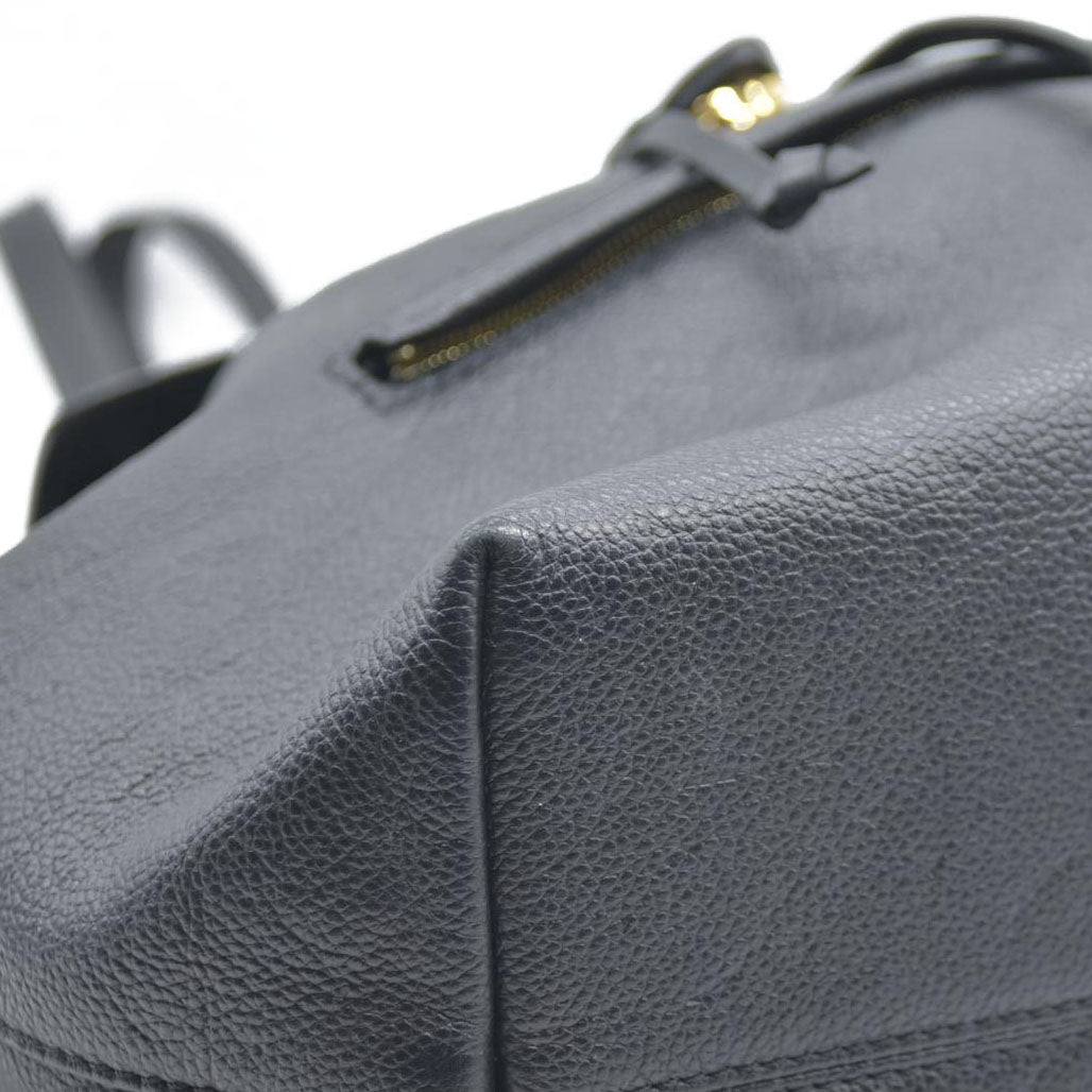 $2980 Louis Vuitton  Empreinte Montsouris NM Backpack Black Noir