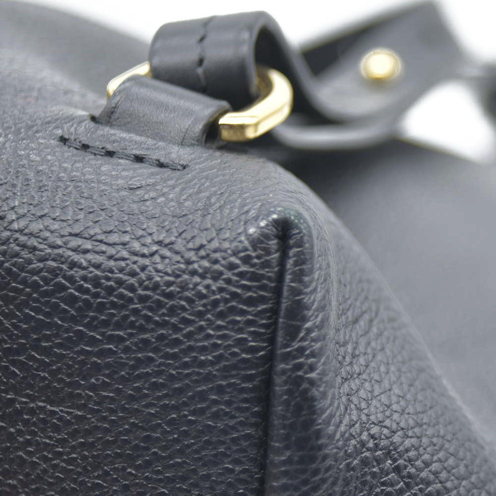 $2980 Louis Vuitton  Empreinte Montsouris NM Backpack Black Noir