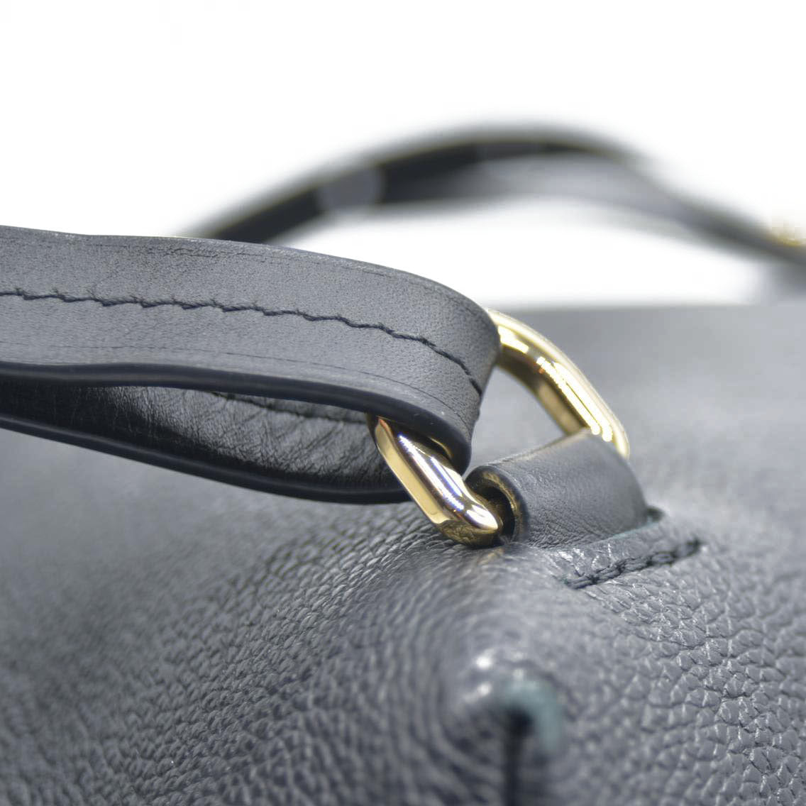 $2980 Louis Vuitton  Empreinte Montsouris NM Backpack Black Noir