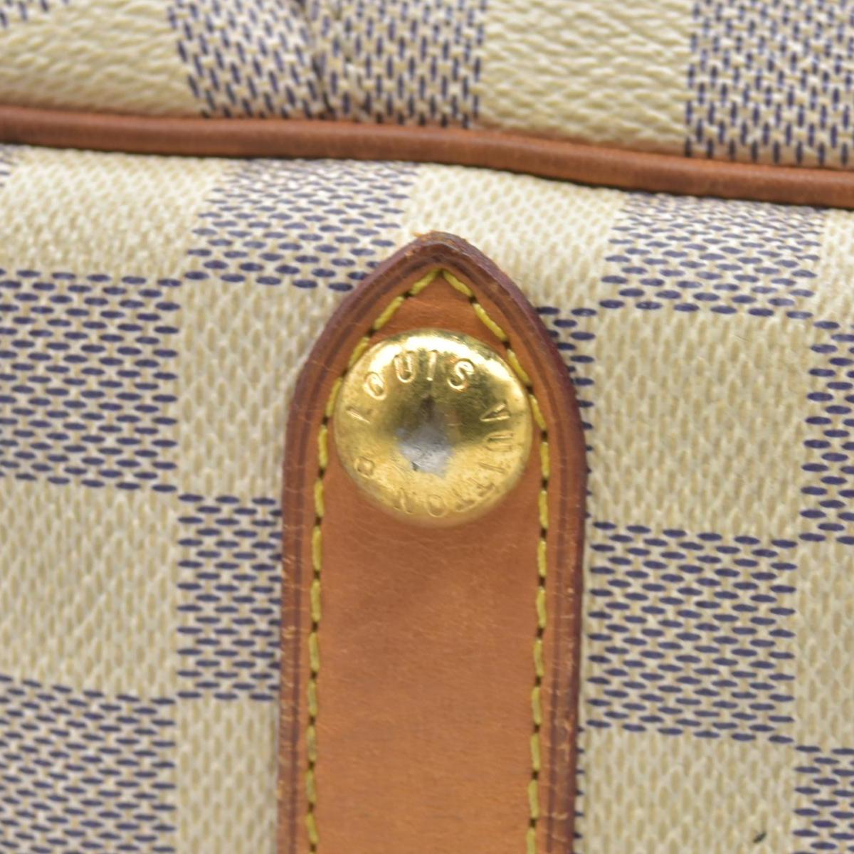 $1800 2009 Louis Vuitton Galliera PM Damier Azur FL1079