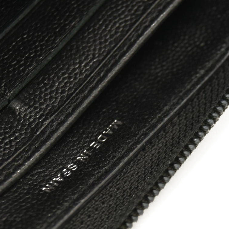 CHANEL Long Wallet Black Caviar Skin *16