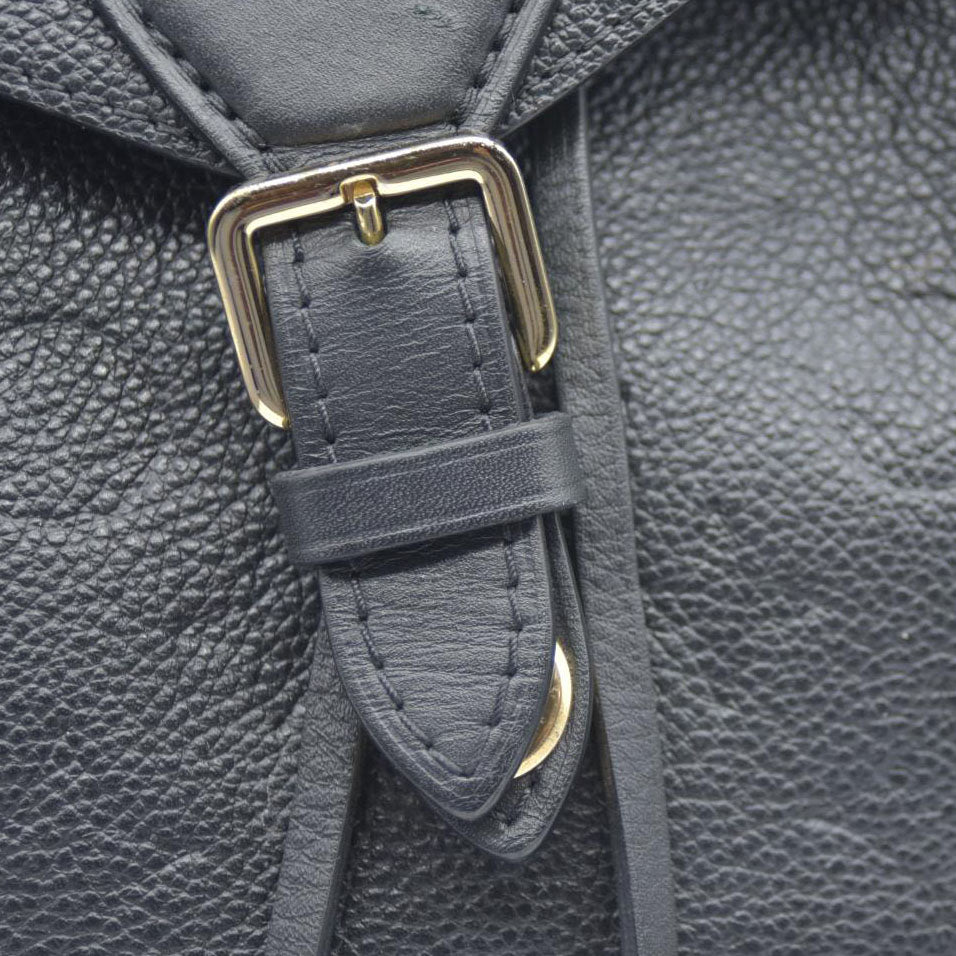 $2980 Louis Vuitton  Empreinte Montsouris NM Backpack Black Noir