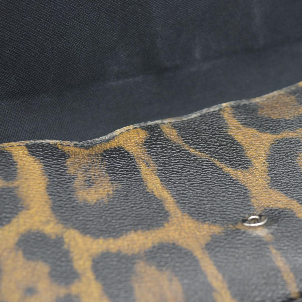 $1580 Louis Vuitton Monogram Leopard Pochette Felicie