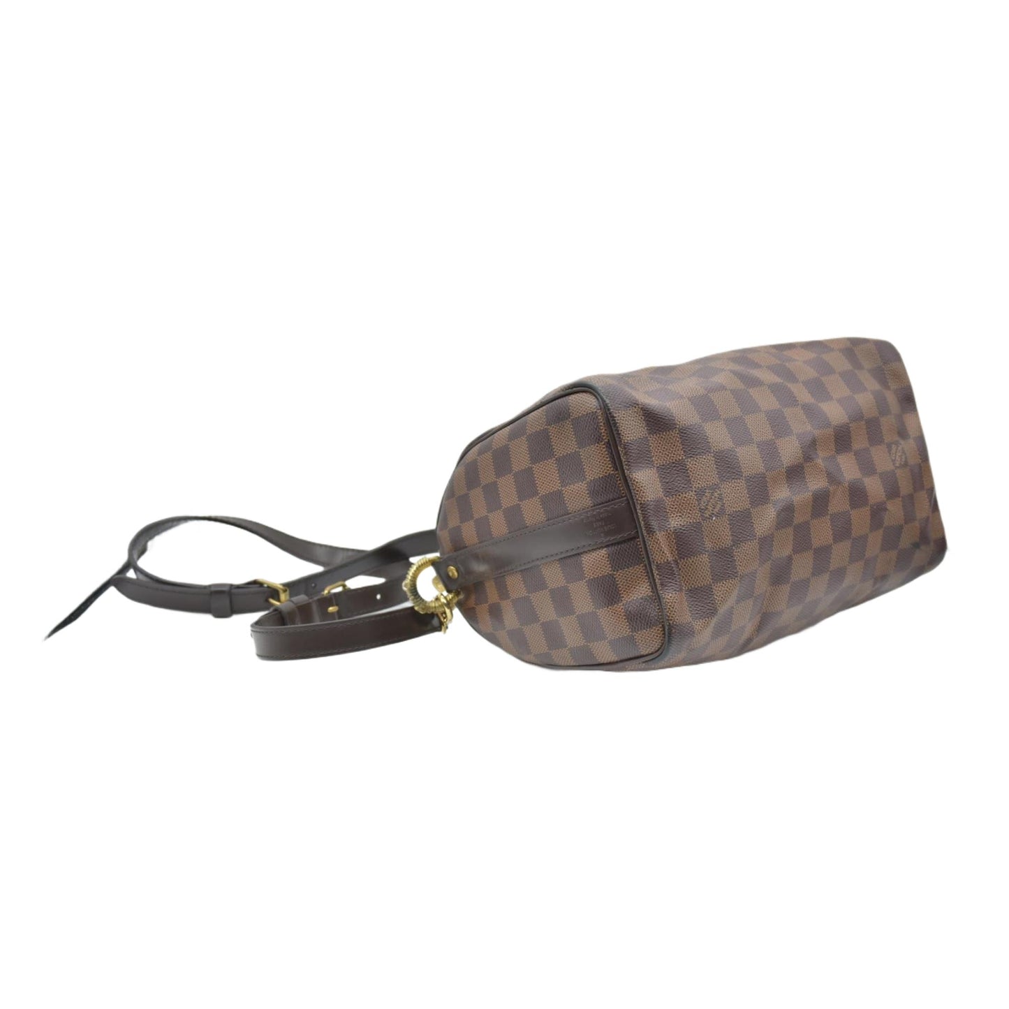 $1,890 LOUIS VUITTON Damier Ebene Speedy Bandouliere 25