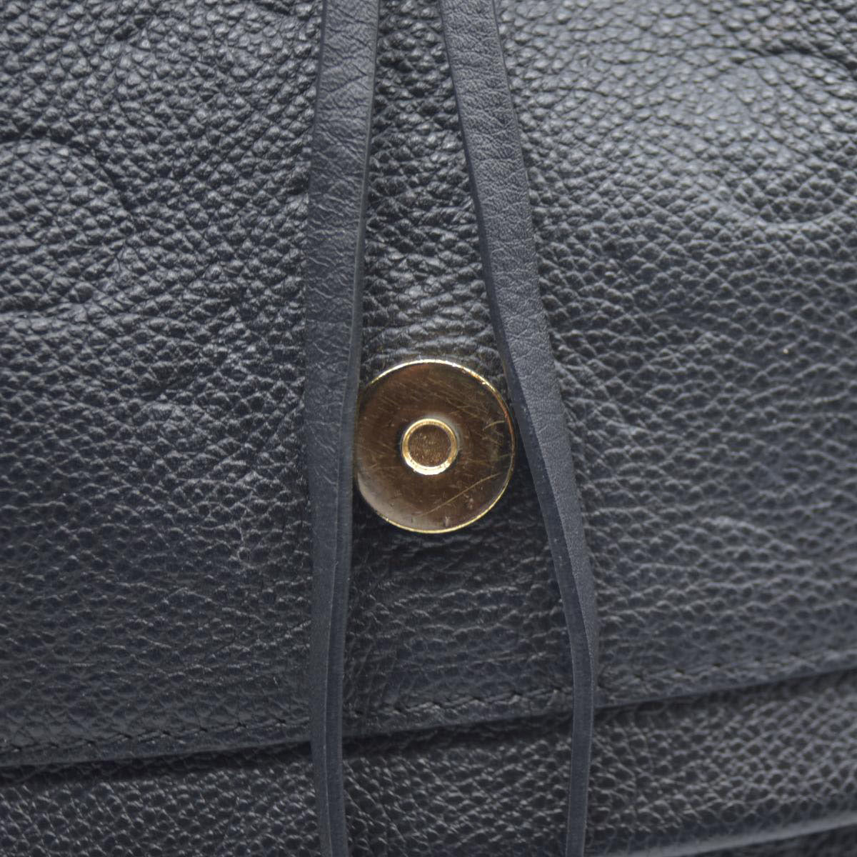 $2980 Louis Vuitton  Empreinte Montsouris NM Backpack Black Noir