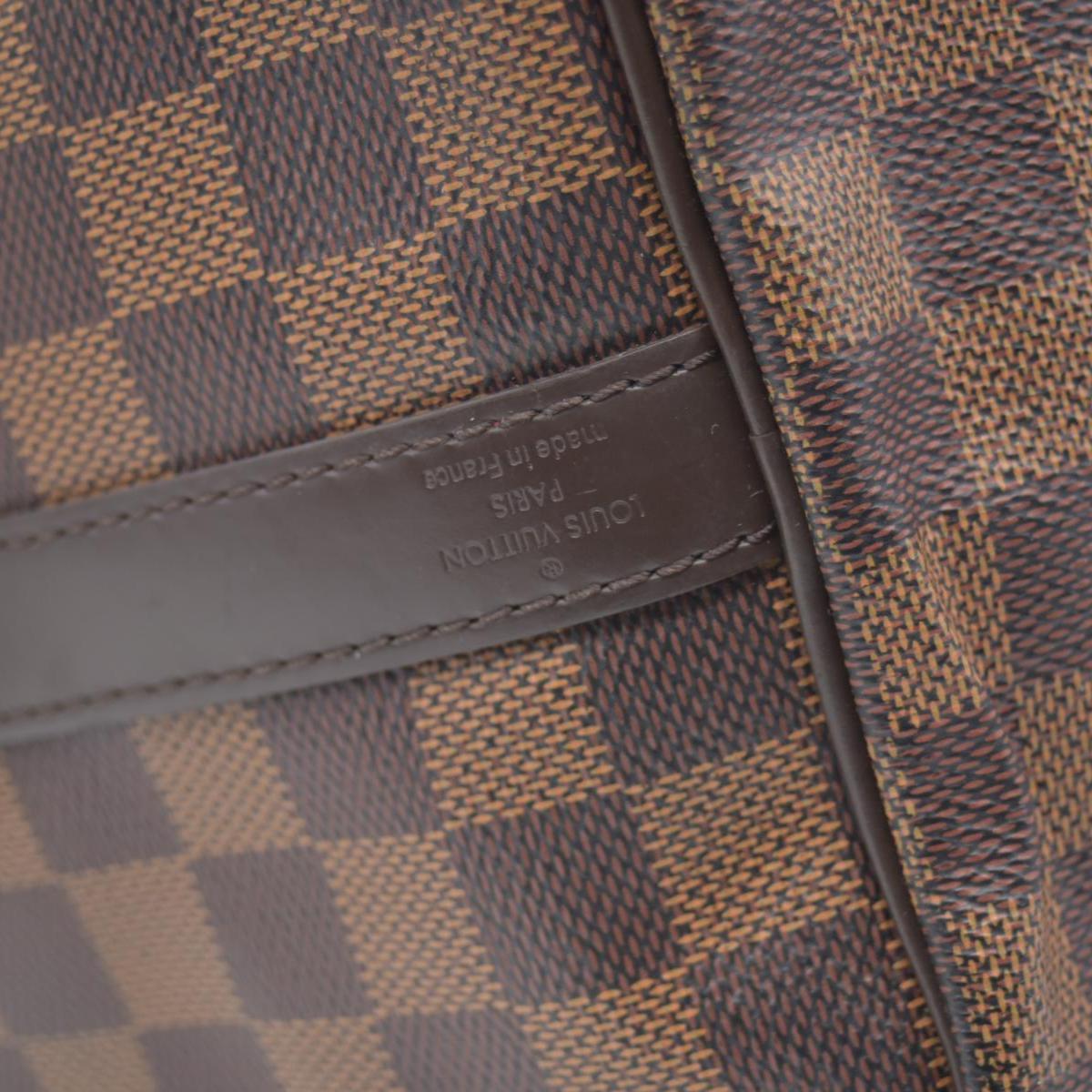 $1,890 LOUIS VUITTON Damier Ebene Speedy Bandouliere 25