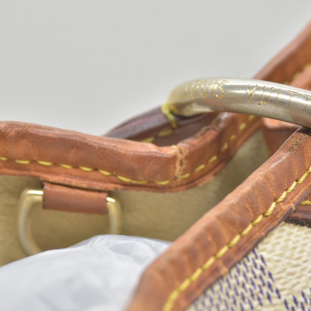 $1800 2009 Louis Vuitton Galliera PM Damier Azur FL1079