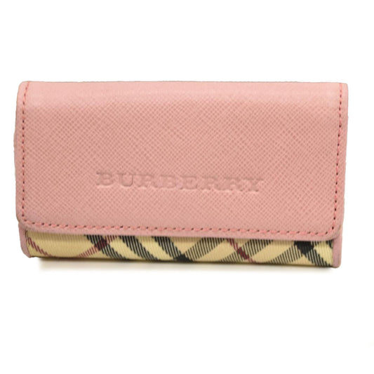 Burberry  House Check 6 Key Holder Case Pink