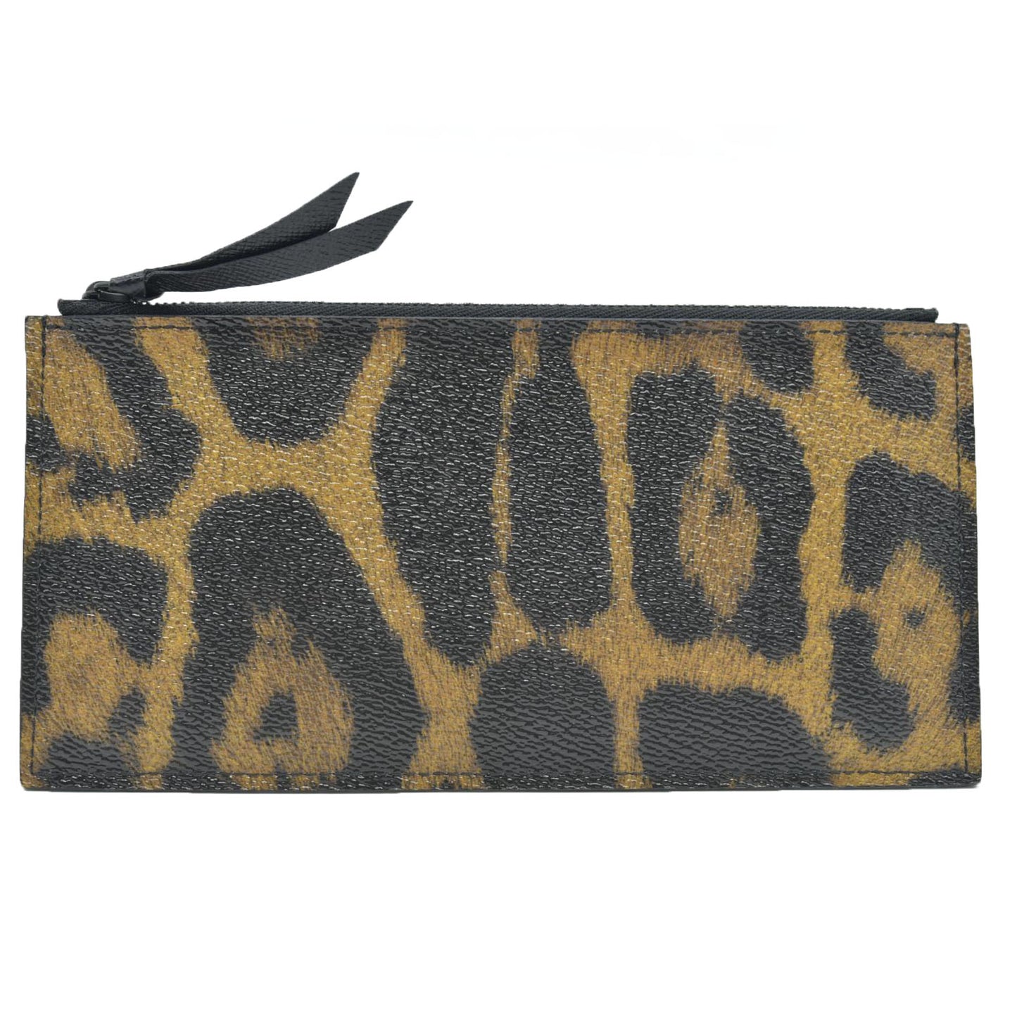 $600 Louis Vuitton Monogram Leopard Pochette Felicie Zipper Insert