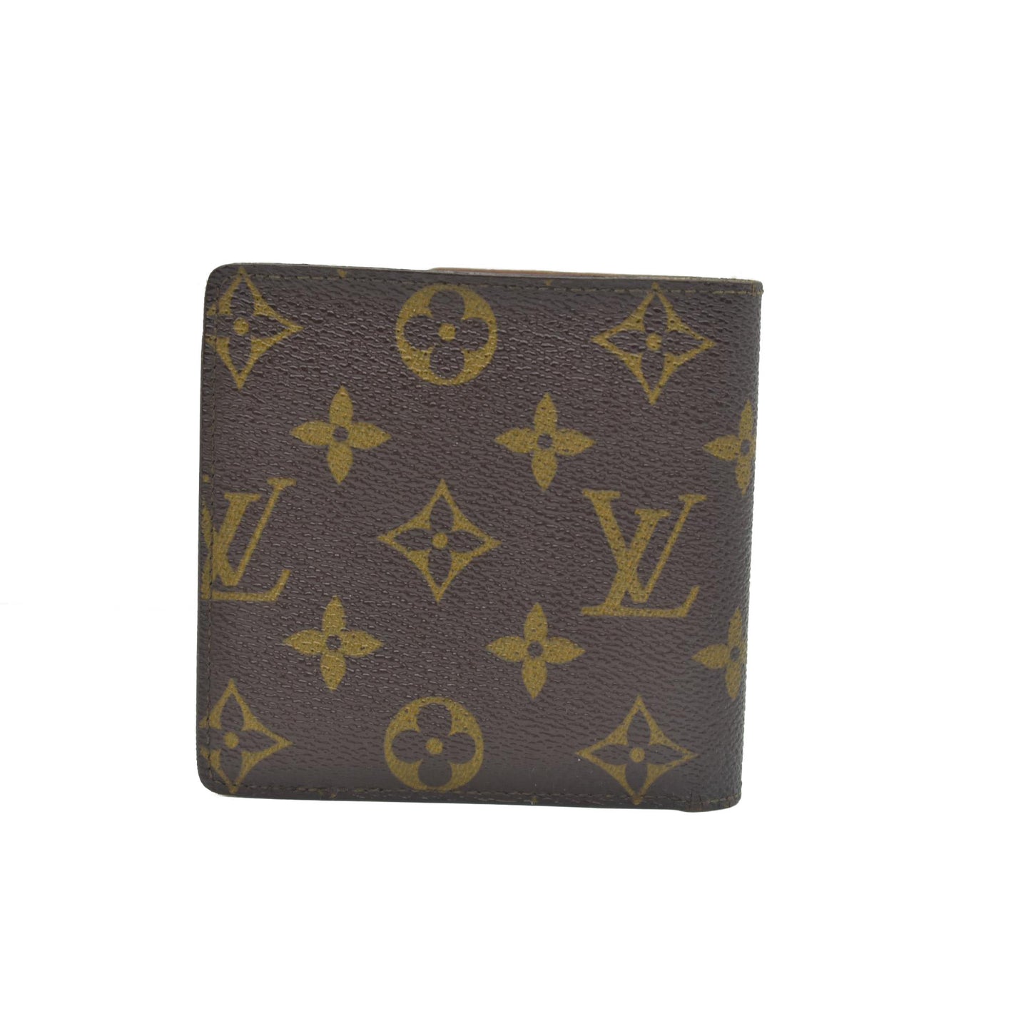 $515 MI89 1989 Louis Vuitton Monogram Portefeiulle Marco Bifold Wallet Brown CONSIGNMENT