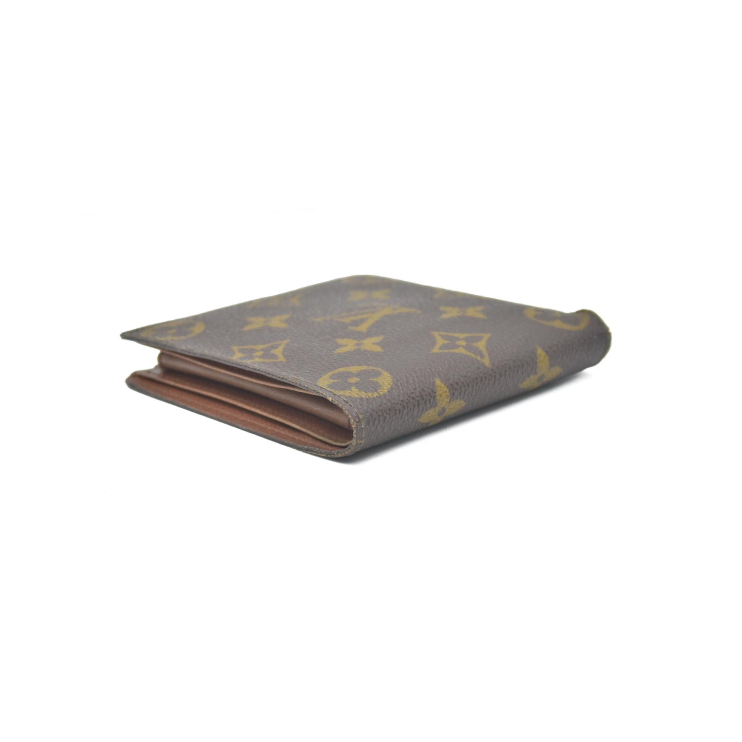 $515 MI89 1989 Louis Vuitton Monogram Portefeiulle Marco Bifold Wallet Brown CONSIGNMENT