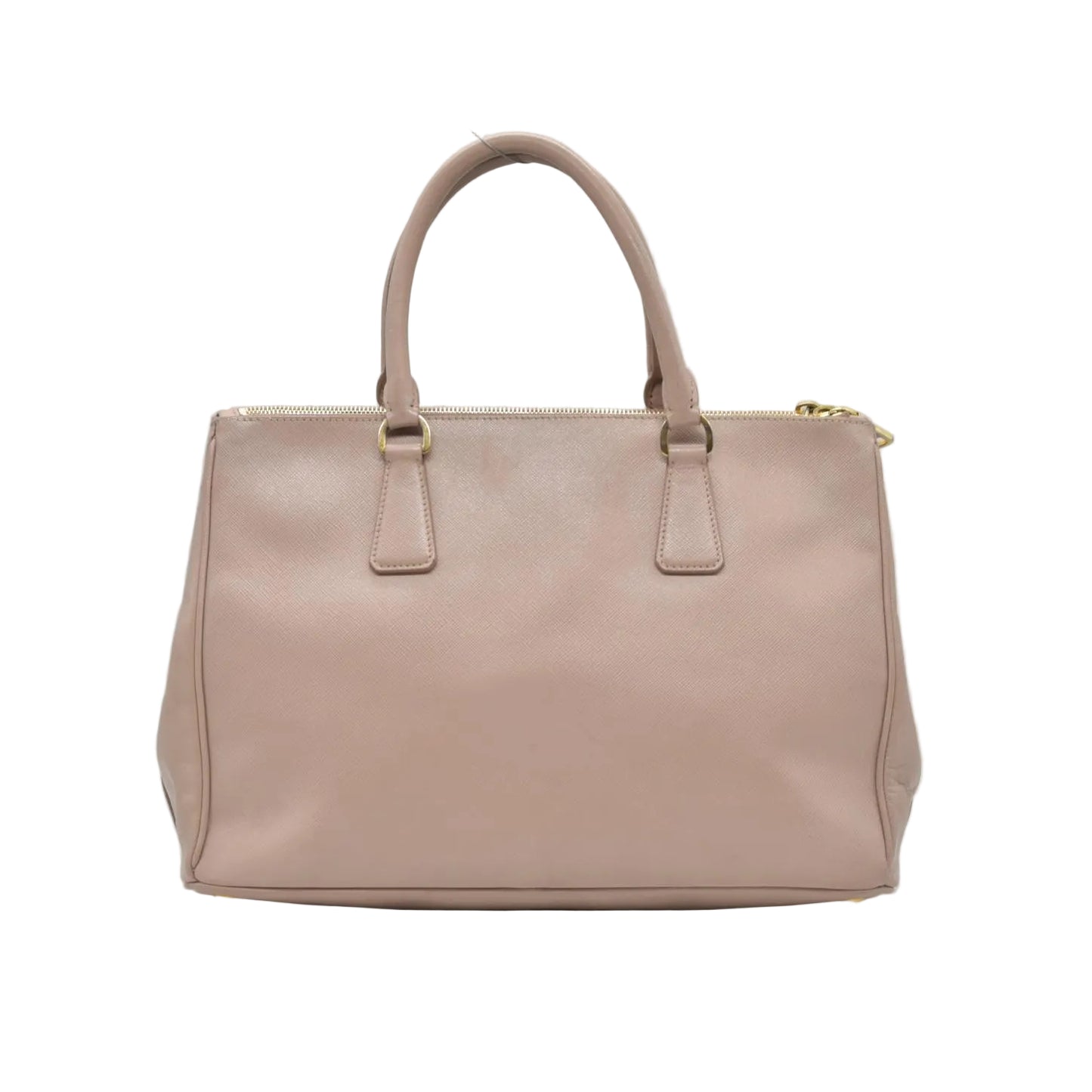 $5200 Saffiano Lux Medium Tote Cammeo Pink Beige