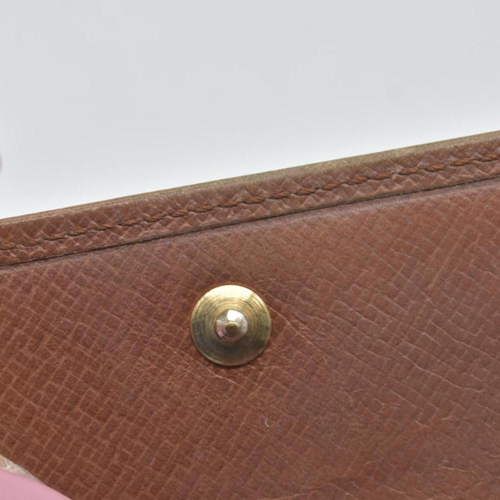 $515 MI89 1989 Louis Vuitton Monogram Portefeiulle Marco Bifold Wallet Brown CONSIGNMENT