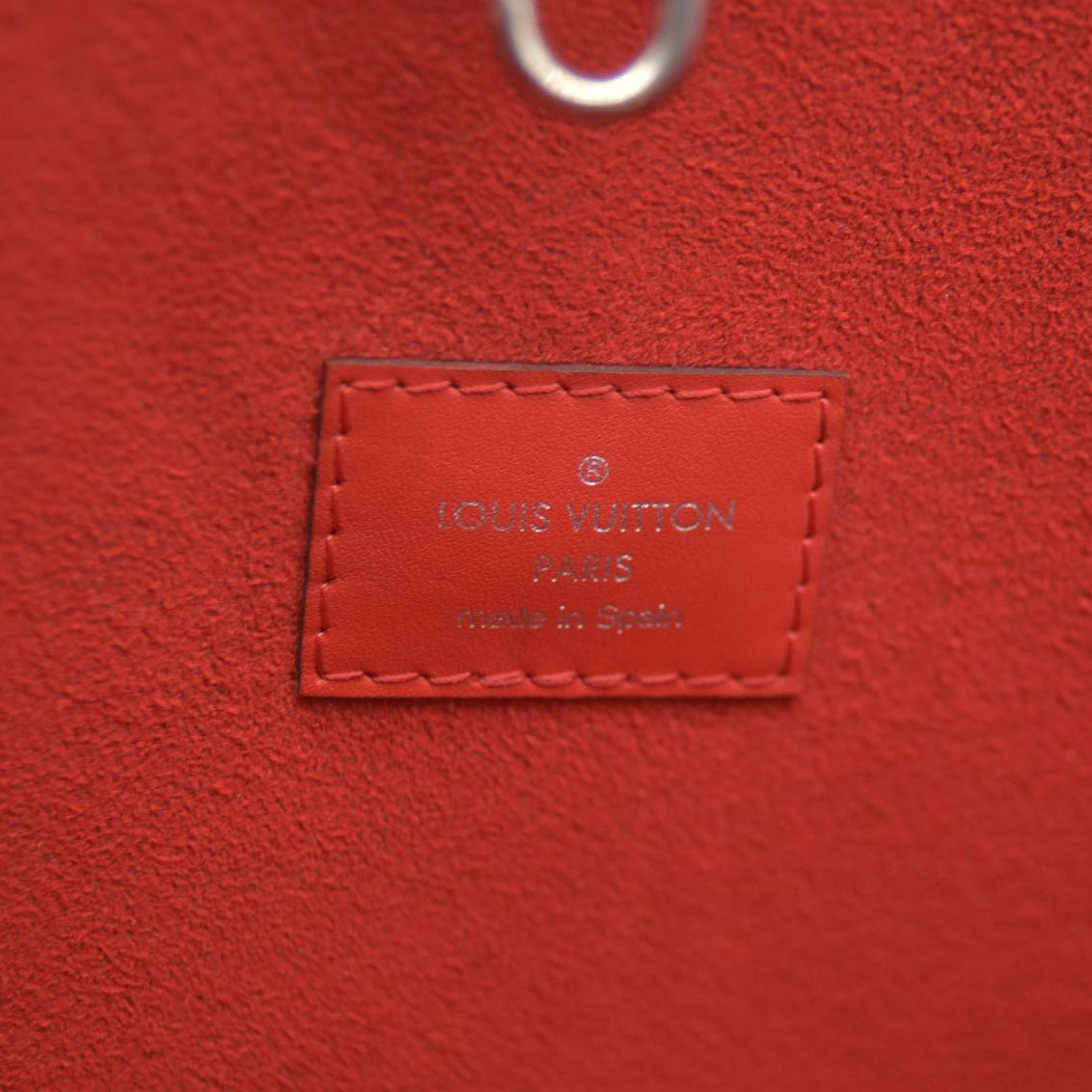 $2640 AUCTION Louis Vuitton  Epi Neverfull MM Coquelicot