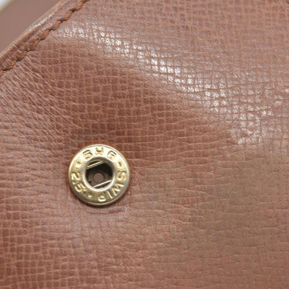 $515 MI89 1989 Louis Vuitton Monogram Portefeiulle Marco Bifold Wallet Brown CONSIGNMENT
