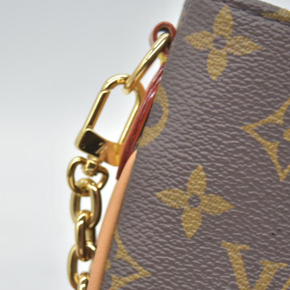 $1,950 LOUIS VUITTON Monogram Liv Pochette
