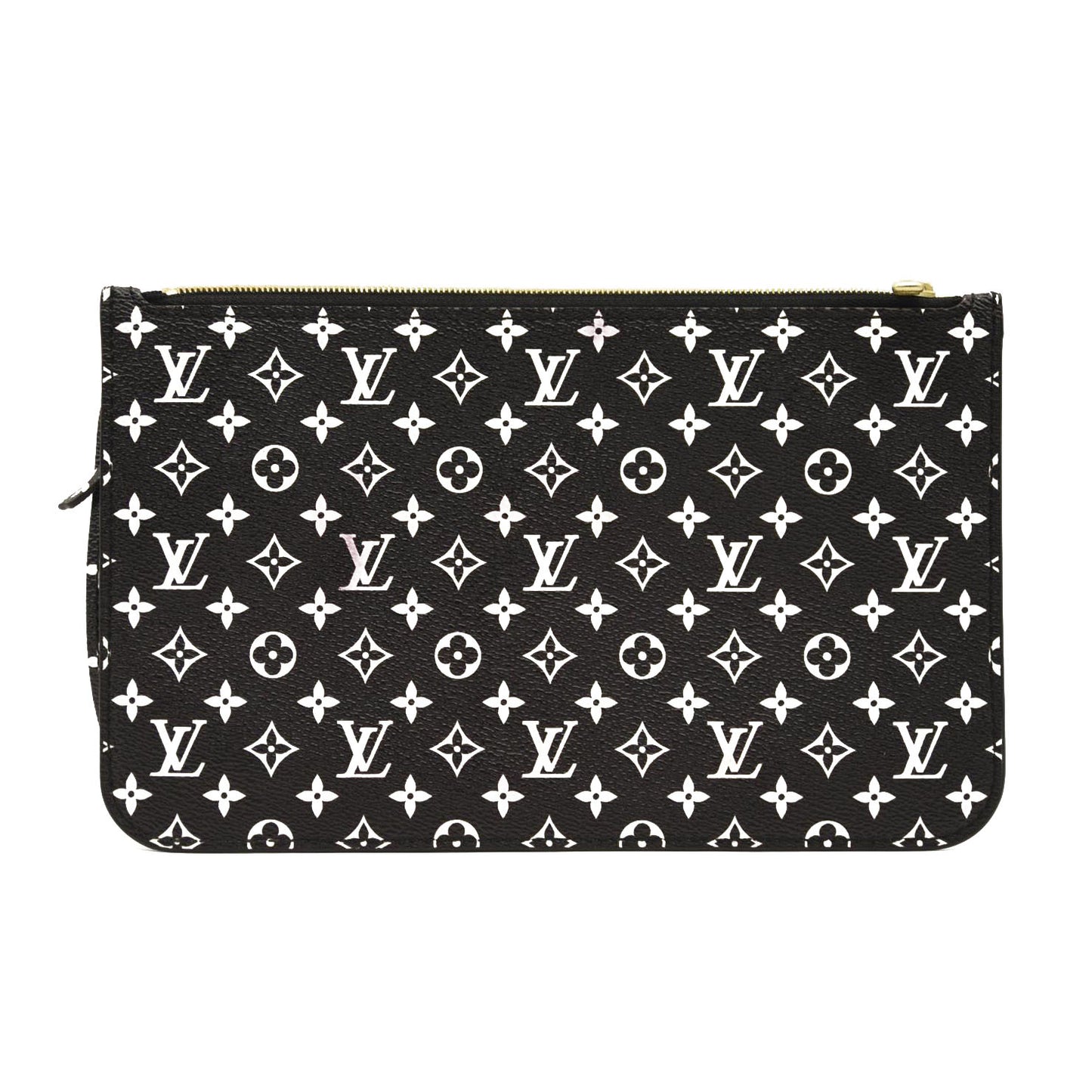 Louis Vuitton Monogram Giant Jungle Neverfull MM Pochette Black