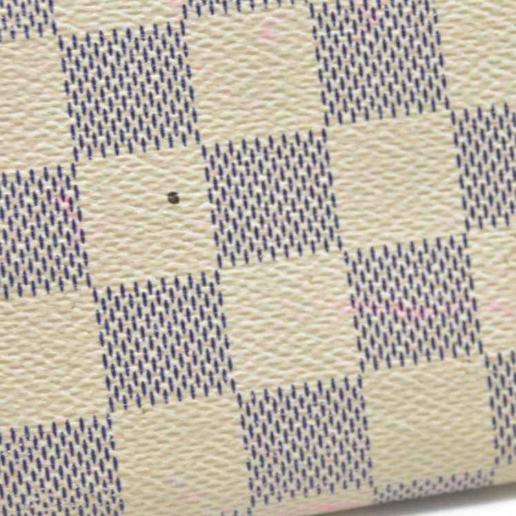 $620 Louis Vuitton  Damier Azur Zippy Coin Purse  CA3172