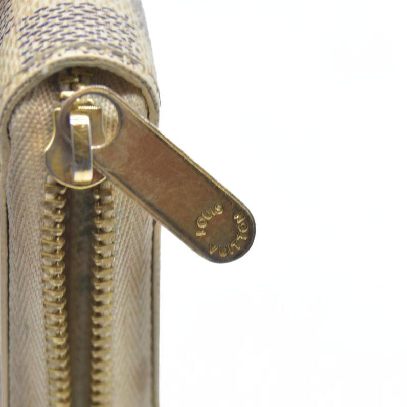 $620 Louis Vuitton  Damier Azur Zippy Coin Purse  CA3172