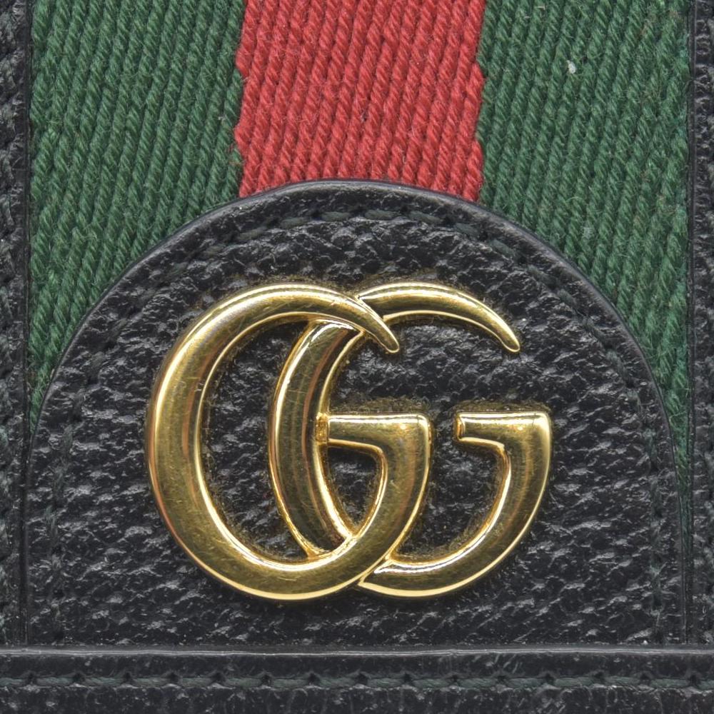 $550 Gucci Ophidia Card Case CONSIGNMENT