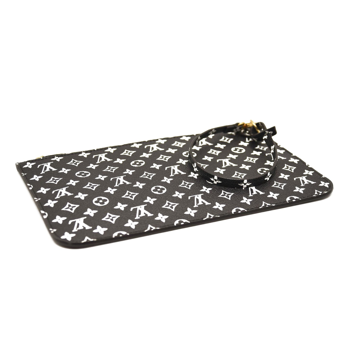 Louis Vuitton Monogram Giant Jungle Neverfull MM Pochette Black