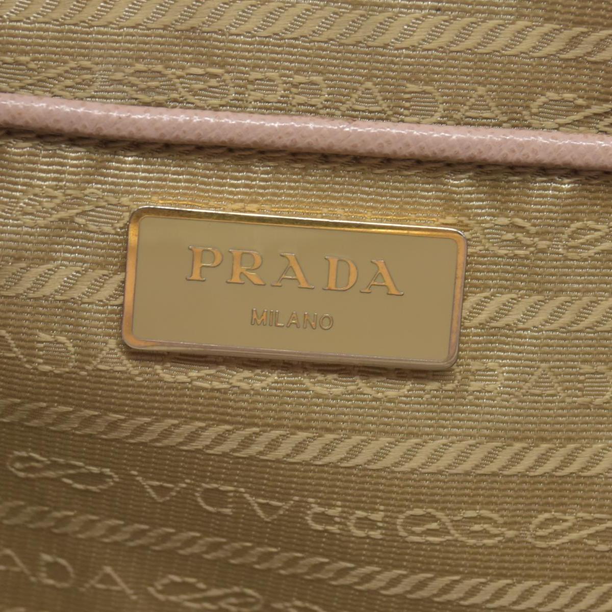 $5200 Saffiano Lux Medium Tote Cammeo Pink Beige