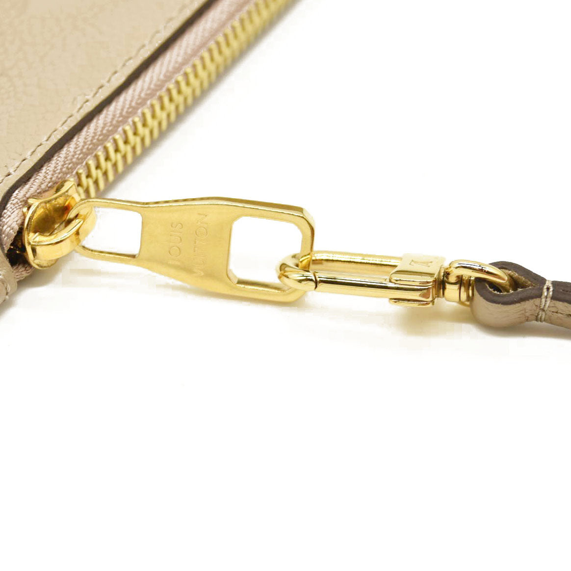 Louis Vuitton  Empreinte Monogram Giant Neverfull MM Pochette Tourterelle