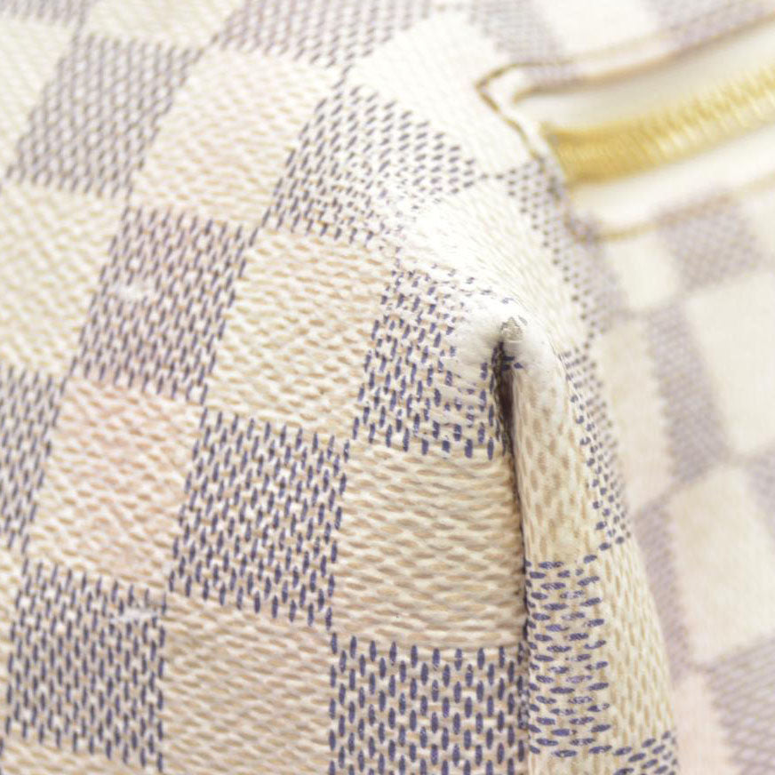 $2120 Louis Vuitton  Damier Azur Sperone Backpack 2016