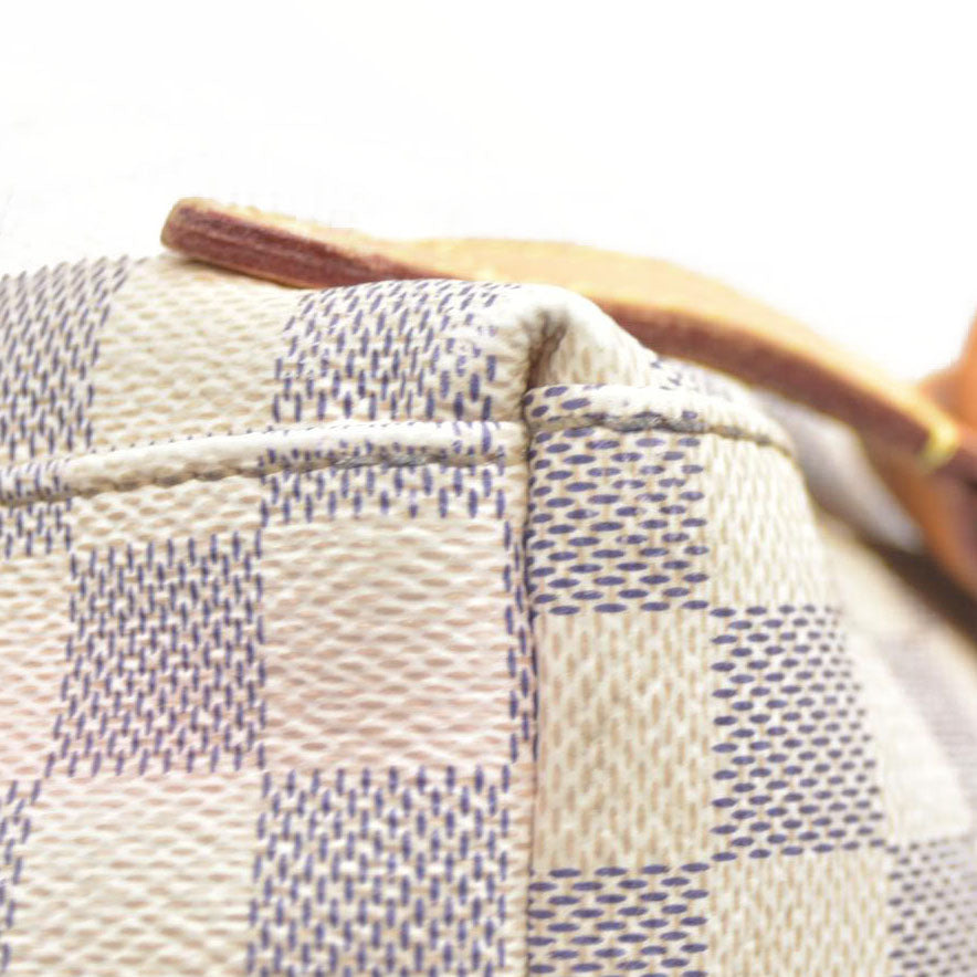 $2120 Louis Vuitton  Damier Azur Sperone Backpack 2016