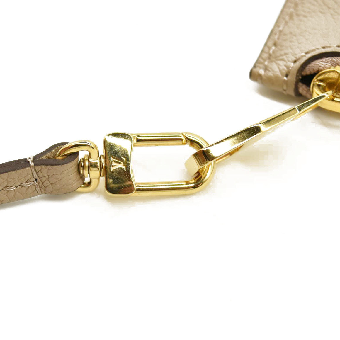 Louis Vuitton  Empreinte Monogram Giant Neverfull MM Pochette Tourterelle