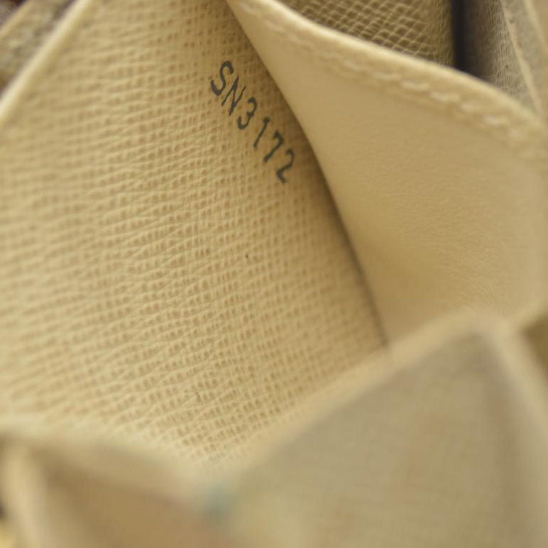 $620 Louis Vuitton  Damier Azur Zippy Coin Purse  CA3172