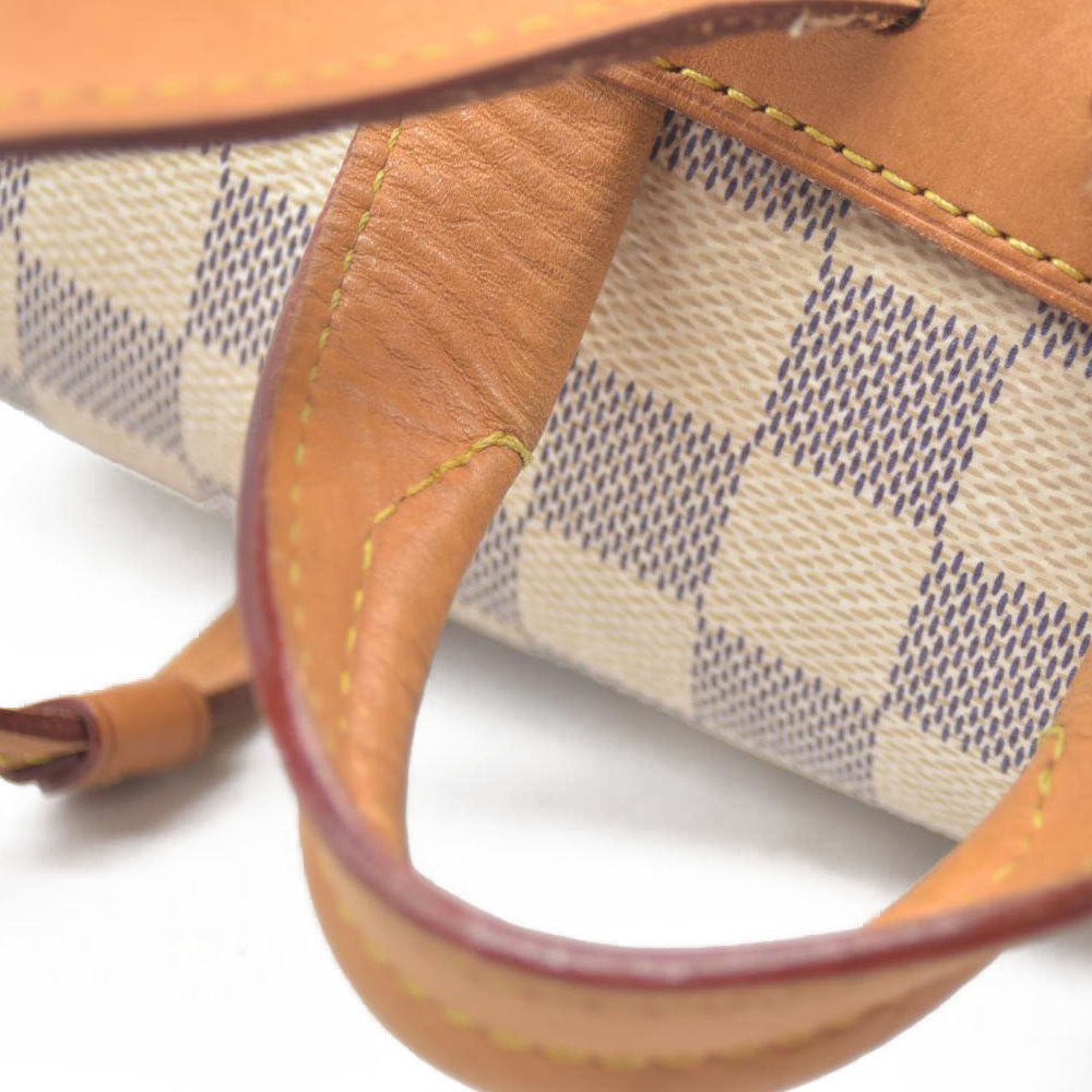 $2120 Louis Vuitton  Damier Azur Sperone Backpack 2016