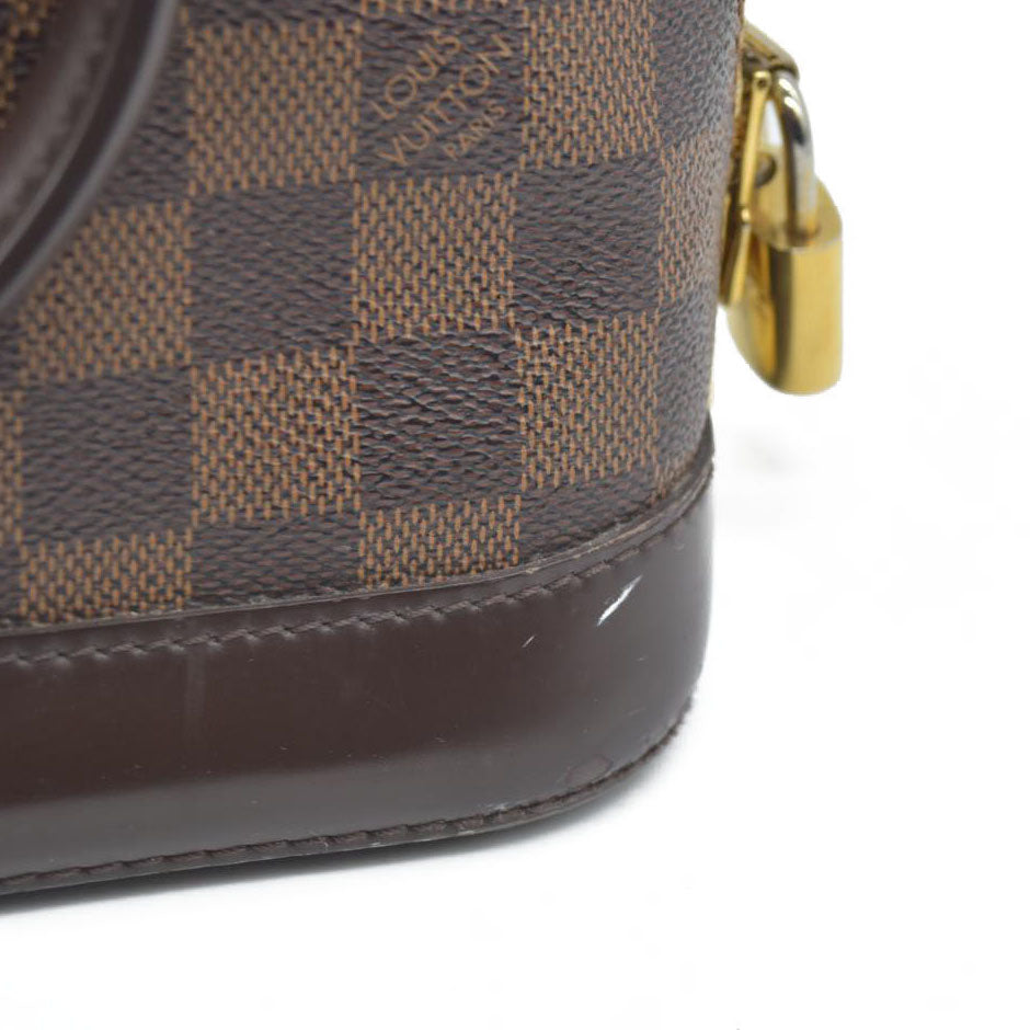 $1940 Louis Vuitton Damier Ebene Alma BB 2017 AA4177