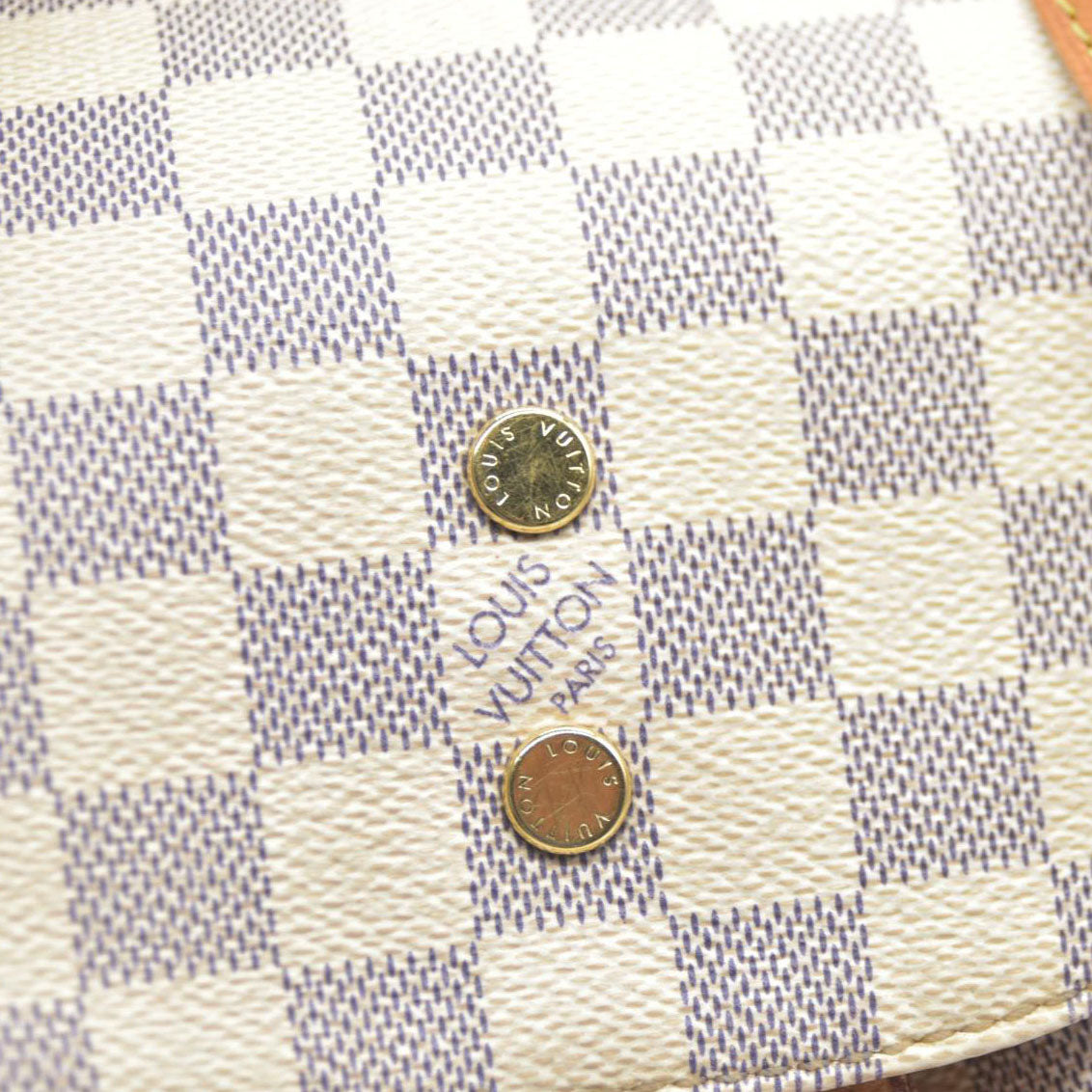 $2120 Louis Vuitton  Damier Azur Sperone Backpack 2016