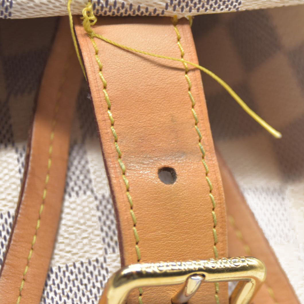 $2120 Louis Vuitton  Damier Azur Sperone Backpack 2016