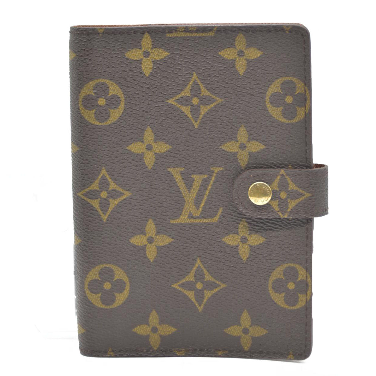 Louis Vuitton Monogram Agenda PM Notebook Cover Brown CA1918