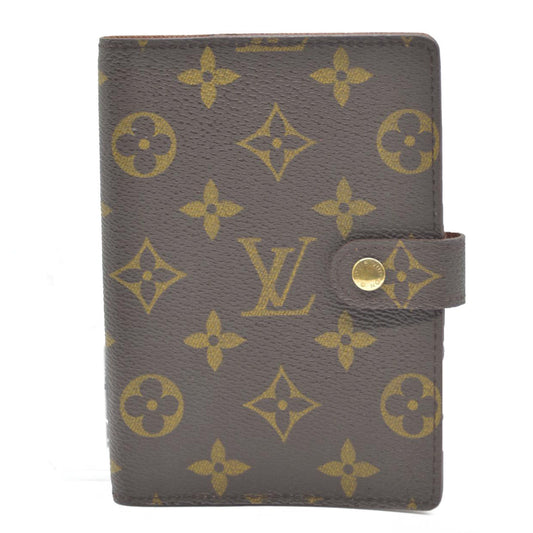 Louis Vuitton Monogram Agenda PM Notebook Cover Brown CA1918