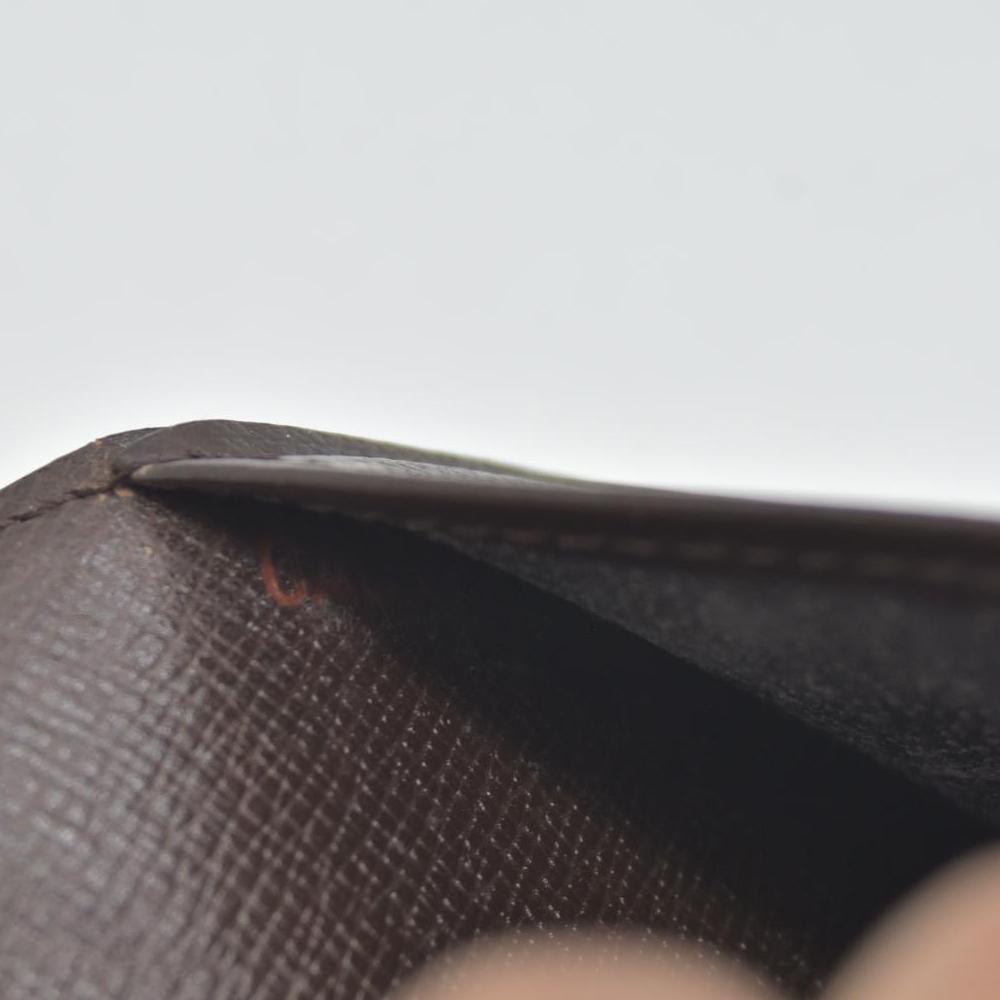 $505 Louis Vuitton Damier Ebene Small Ring Agenda Cover CONSIGNMENT