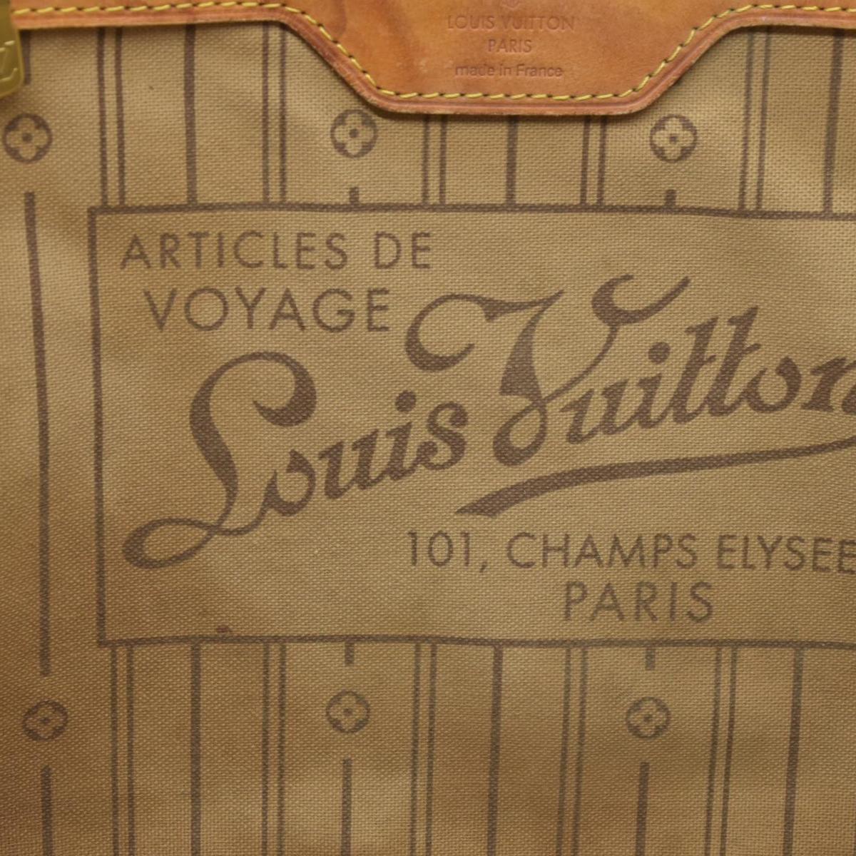 $2170 2011 Louis Vuitton  Monogram Neverfull MM AR1111