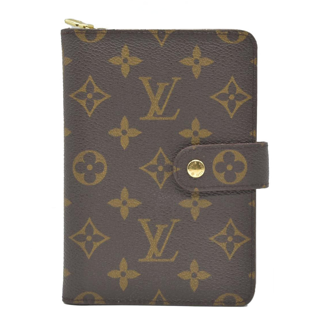 $815 1997 Louis Vuitton Monogram Porte Papier Zippy Wallet CONSIGNMENT SP1927