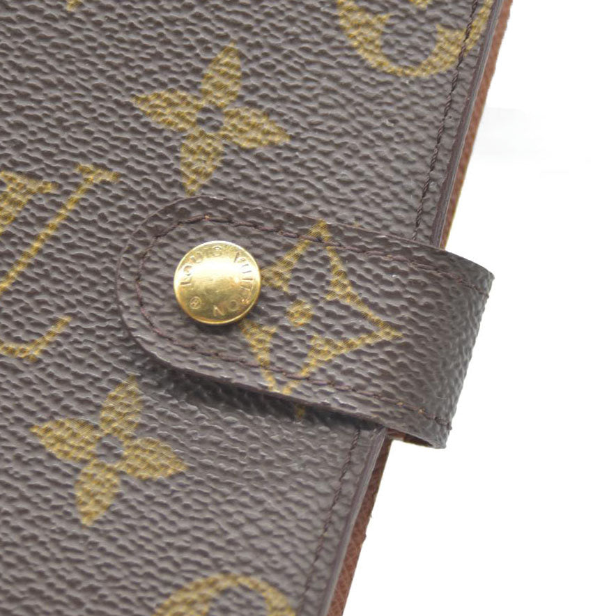 Louis Vuitton Monogram Agenda PM Notebook Cover Brown CA1918