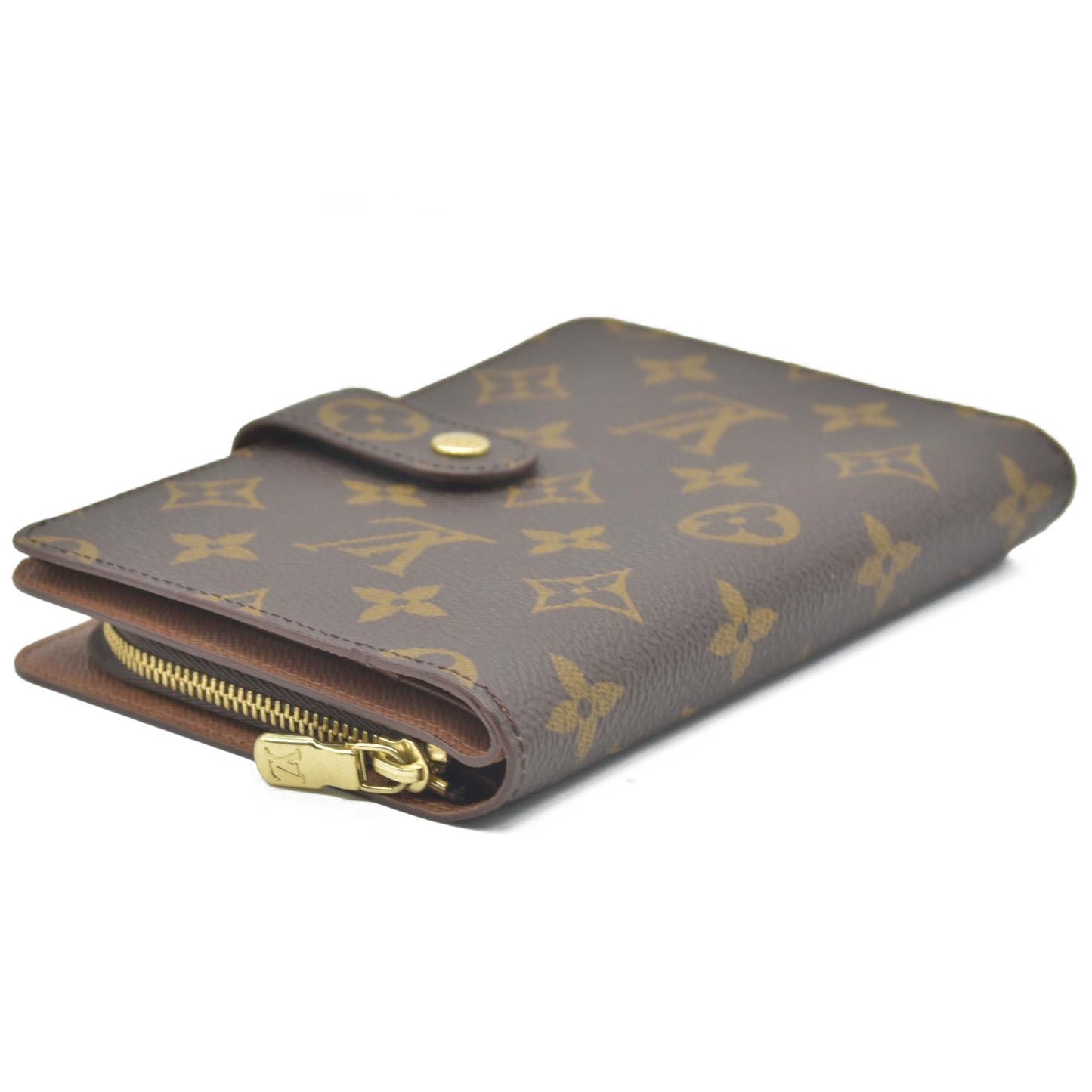 $815 1997 Louis Vuitton Monogram Porte Papier Zippy Wallet CONSIGNMENT SP1927