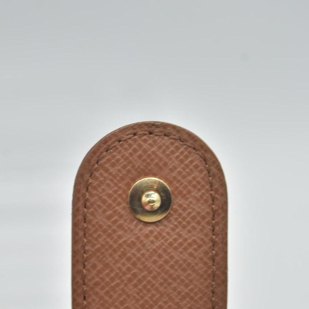 $750 Louis Vuitton Consignment Monogram Porte Papier Zippy Wallet Brown CONSIGNMENT (Copy)