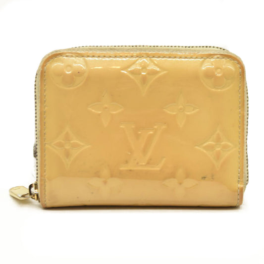 Louis Vuitton Monogram Vernis Zippy Zip Around Wallet Coin Purse TS2142
