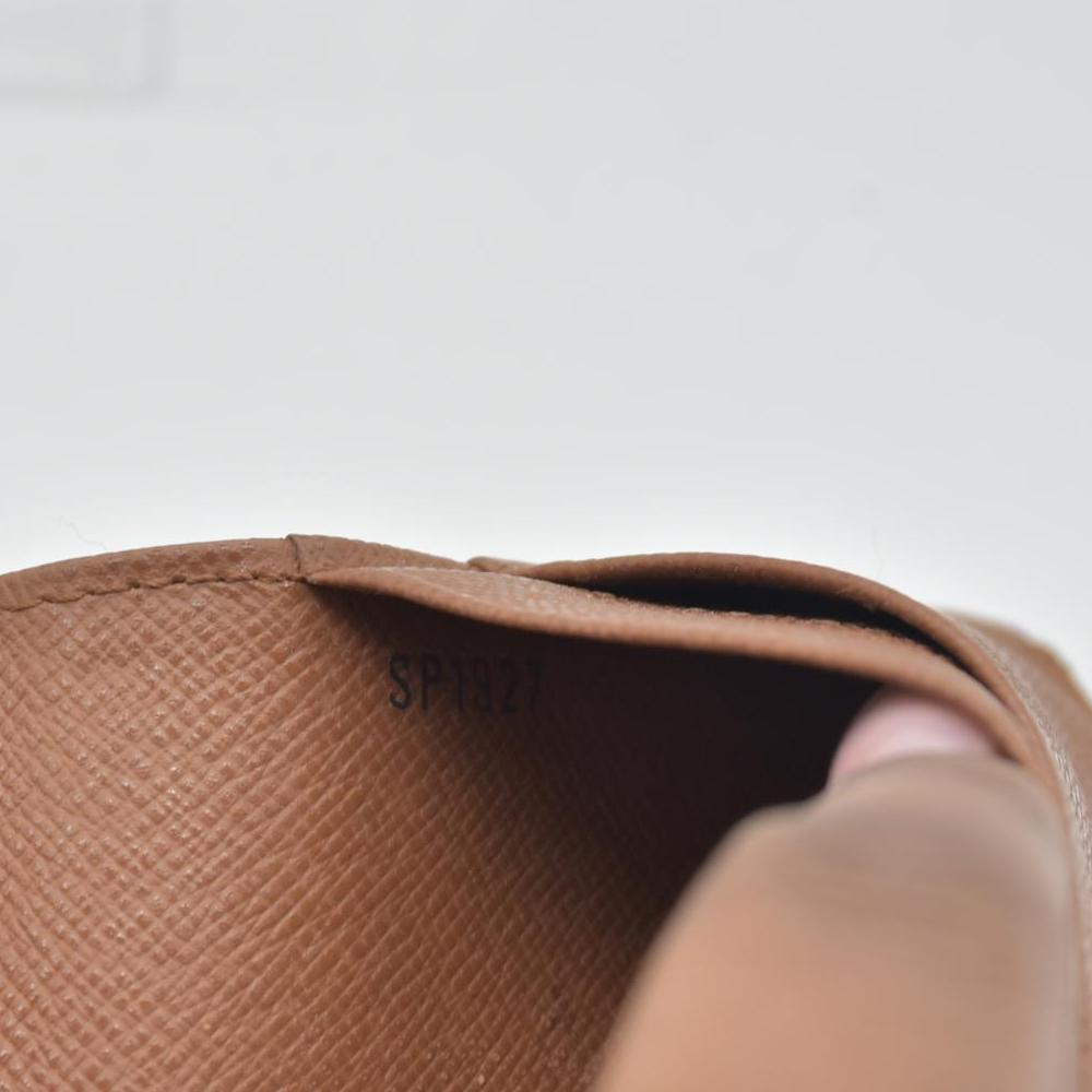 $750 Louis Vuitton Consignment Monogram Porte Papier Zippy Wallet Brown CONSIGNMENT (Copy)